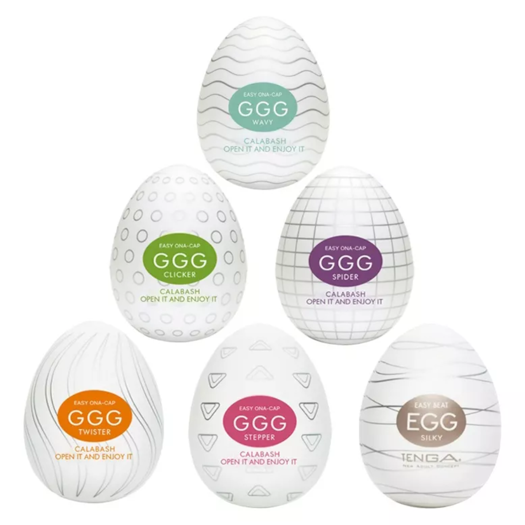 Kiwis – Pack 6 Huevos Masturbadores Masculinos