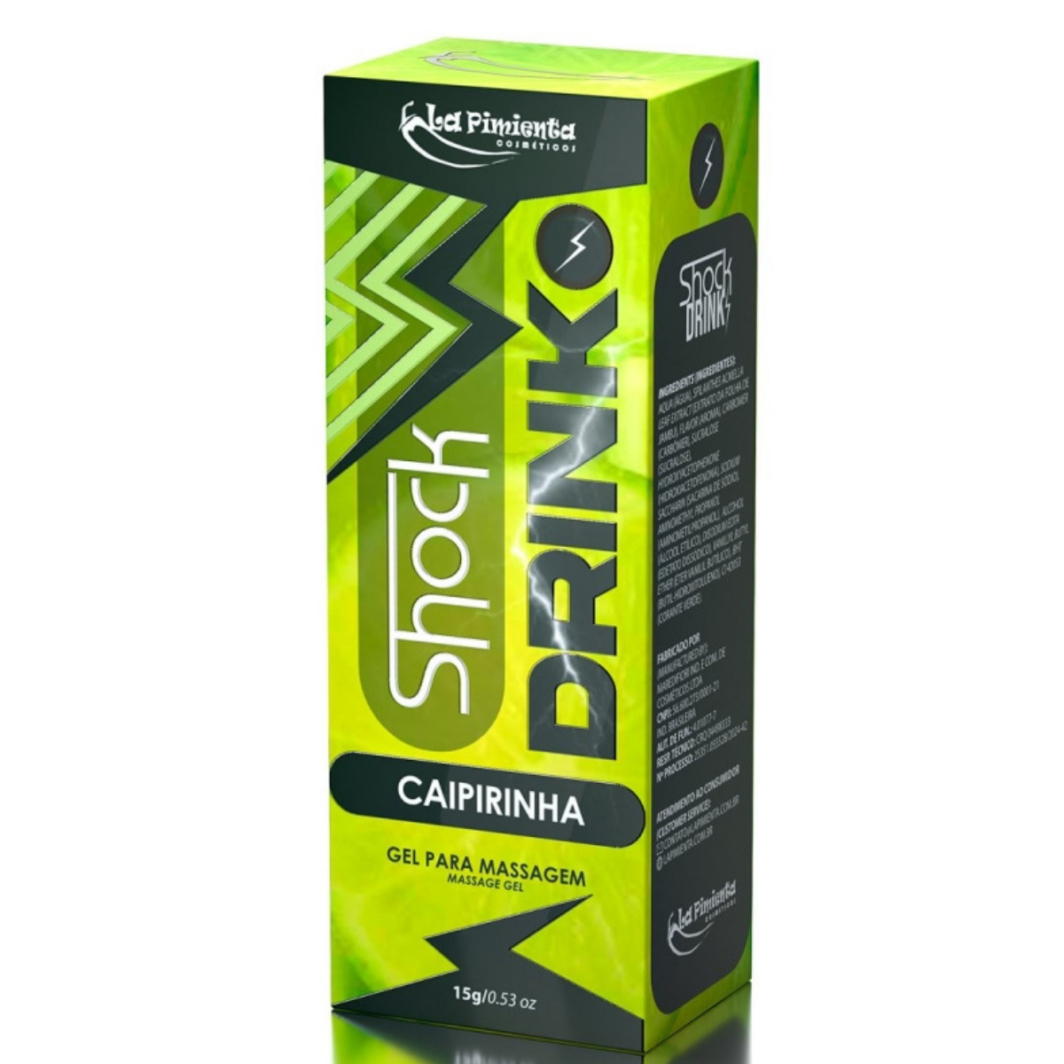 Shock Caipirinha - Gel Íntimo Vibrador