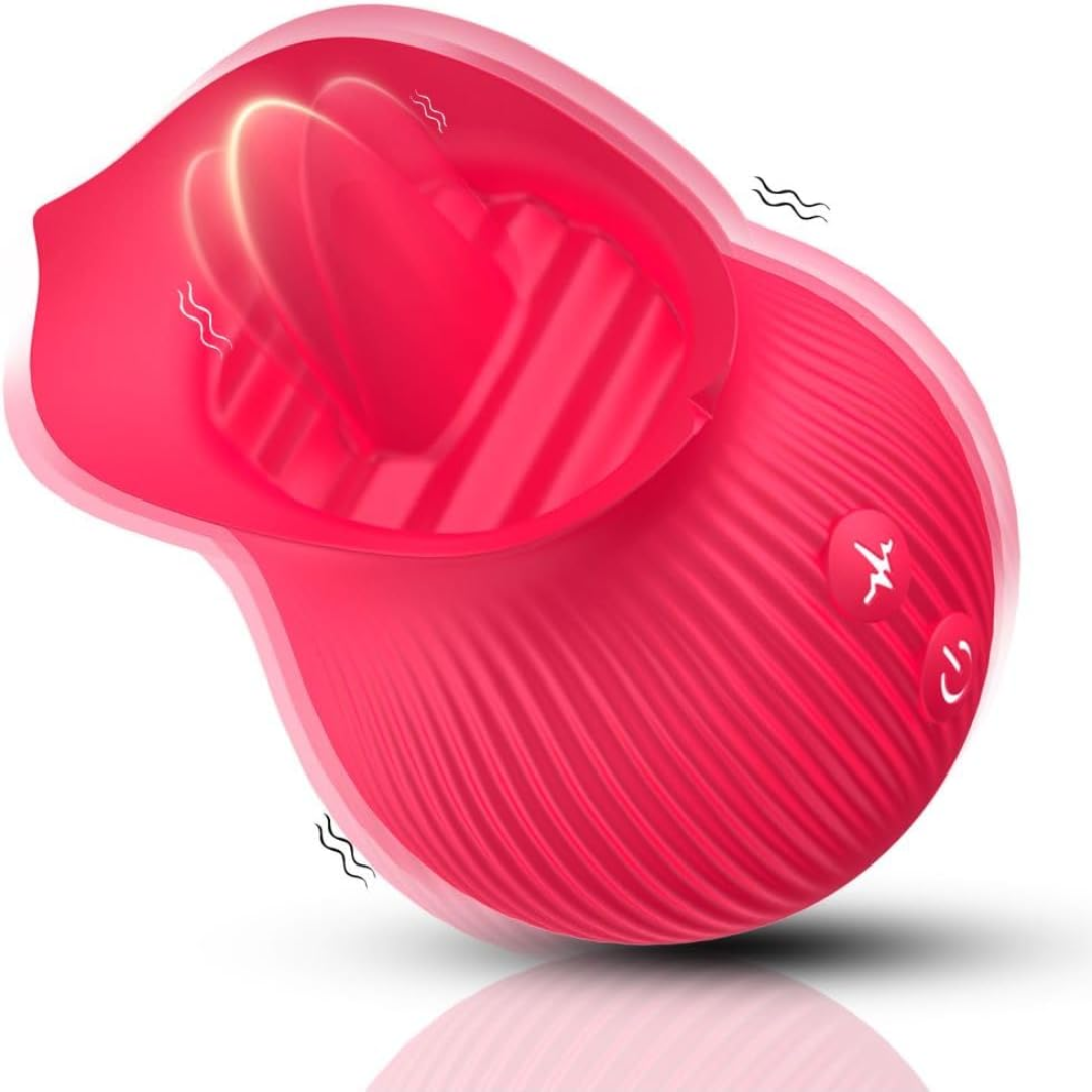 Rose - estimulador clítoris lengua multivelocidad