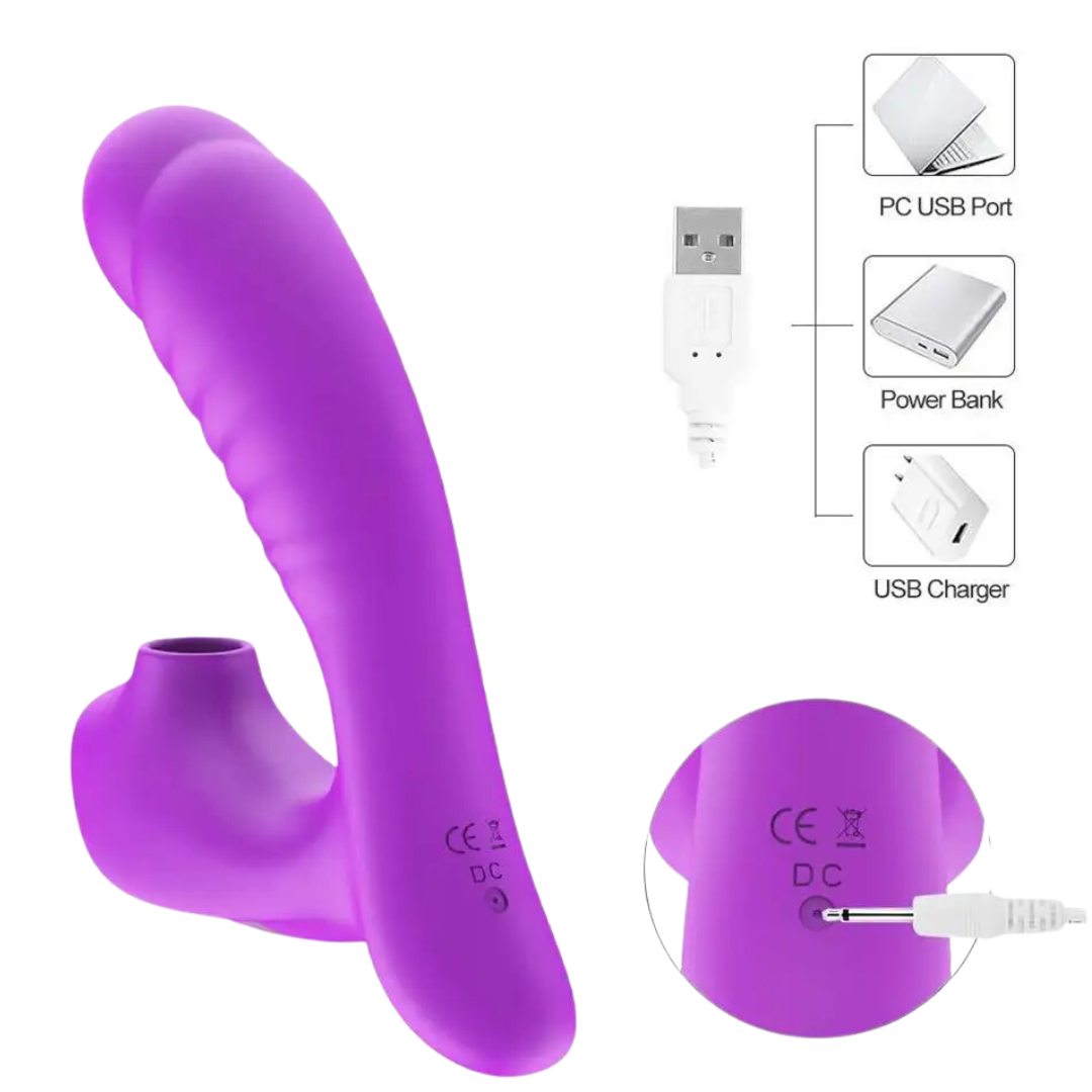 Aura - succionador vibrador multivelocidad
