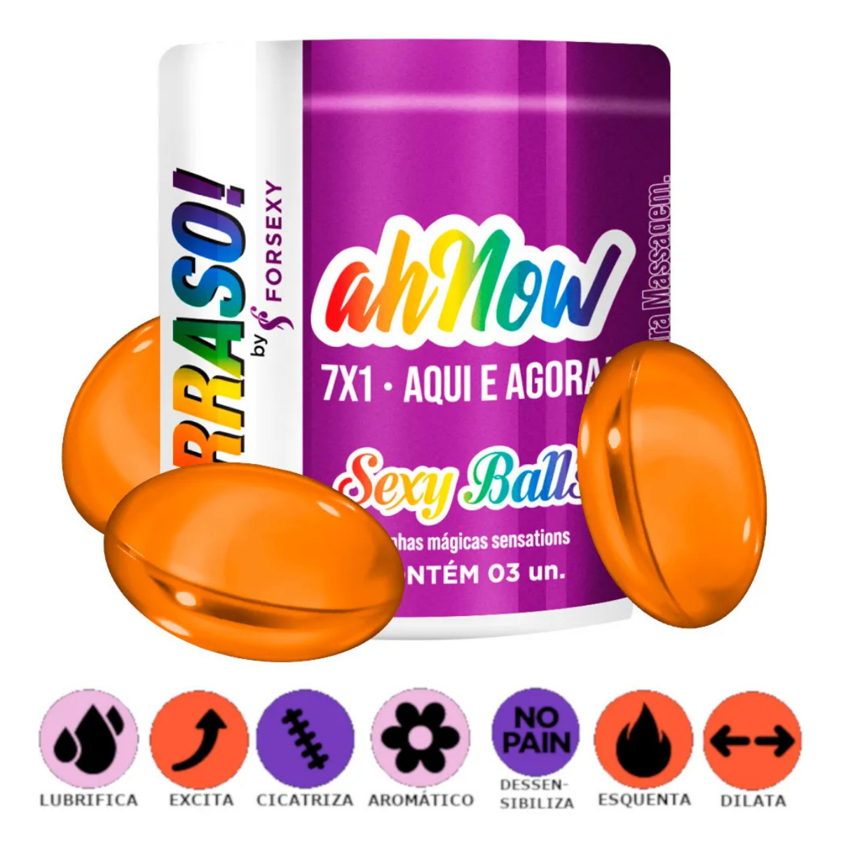 Ah Now - Bolitas Lubricantes Anales
