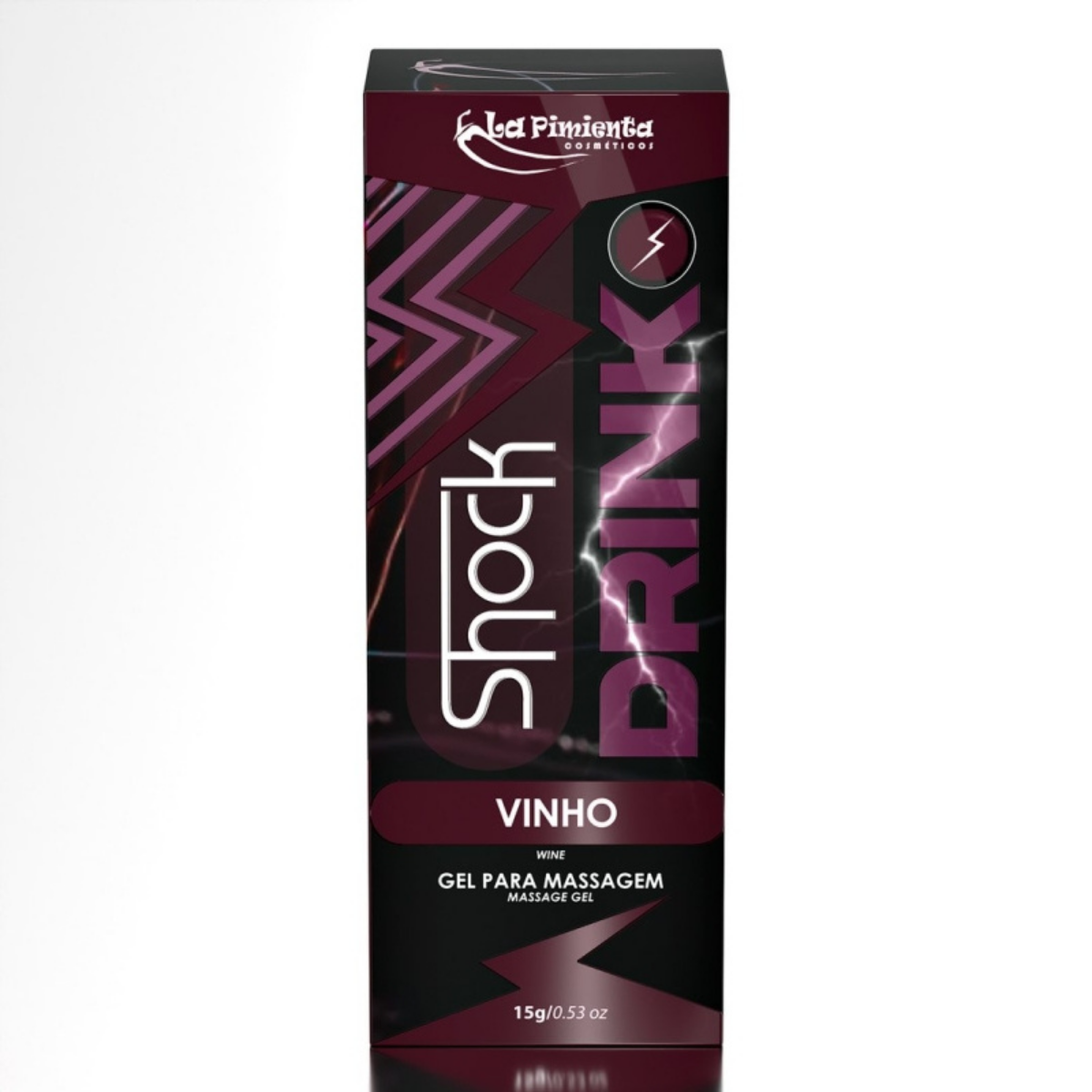 Shock Vino - Gel Íntimo Vibrador