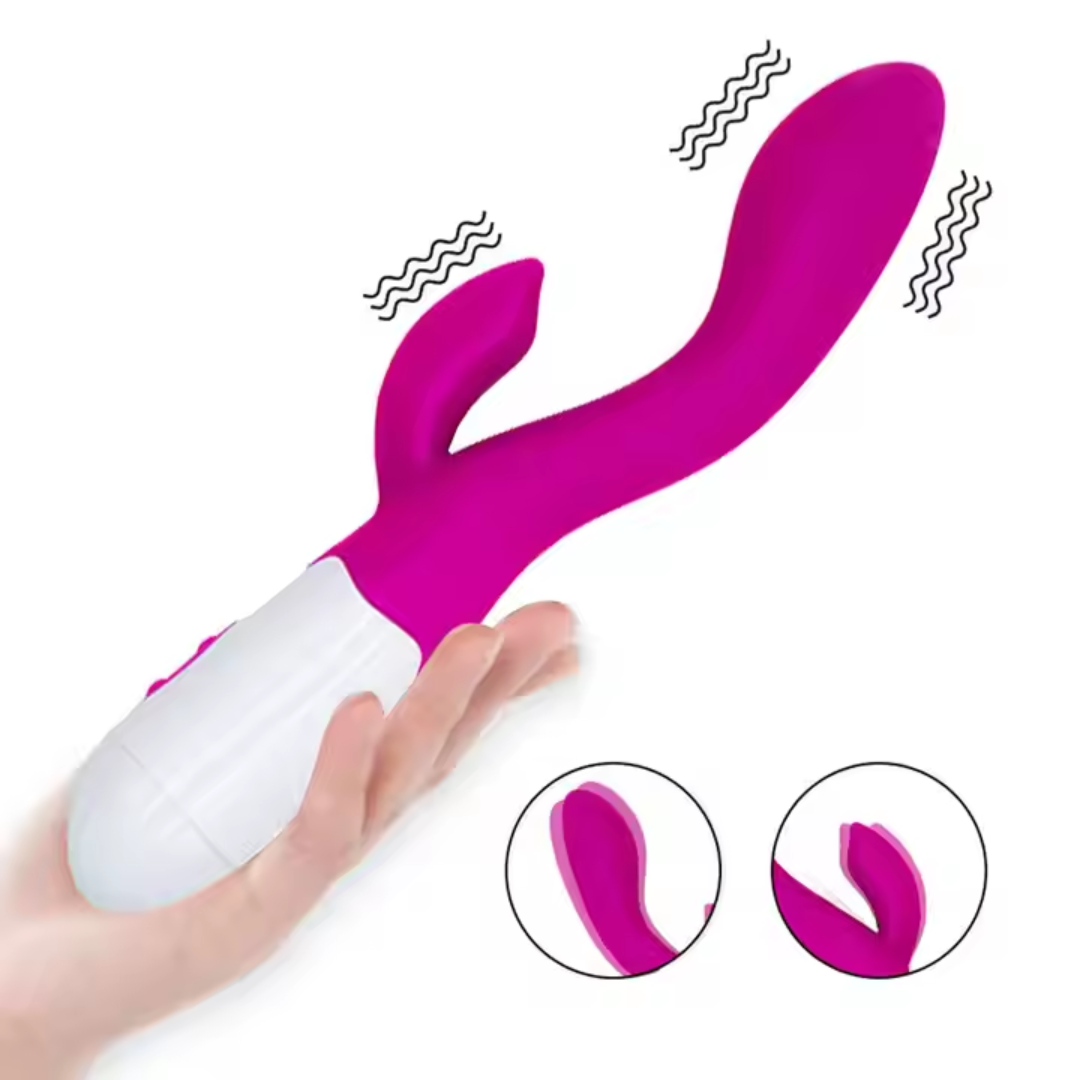 Greta - vibrador consolador dual de clítoris