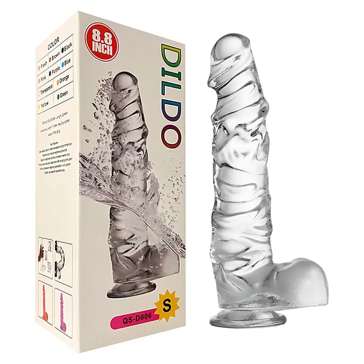 Mummy - Dildo Jelly con Ventosa