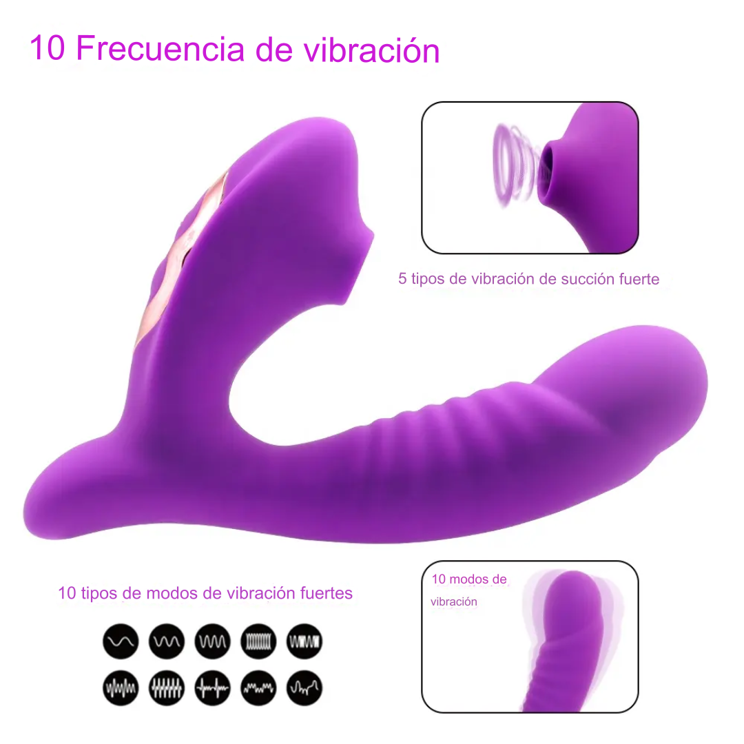 Aura - succionador vibrador multivelocidad