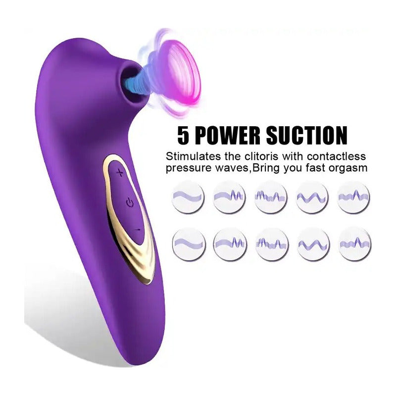 Mara – succionador de clítoris con vibración USB 6 modos