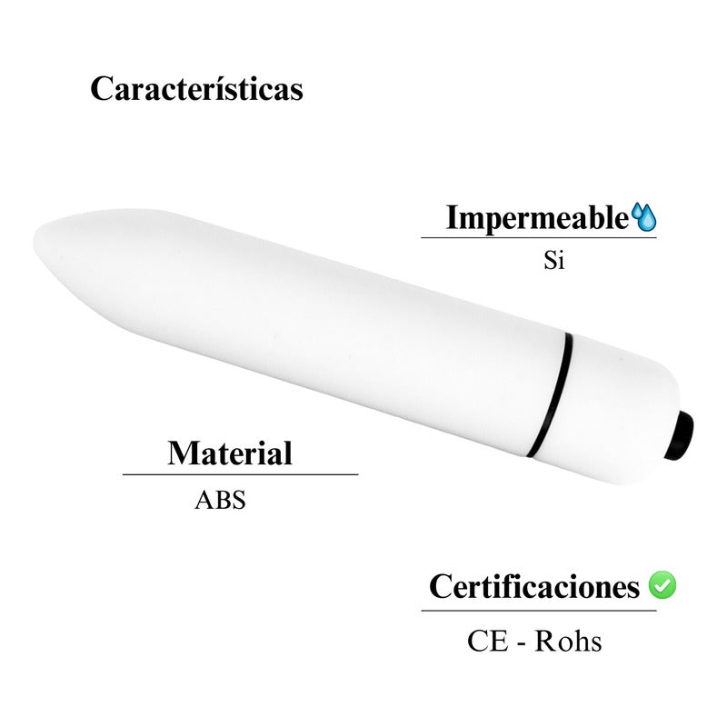 Martina - vibrador consolador bala multivelocidad