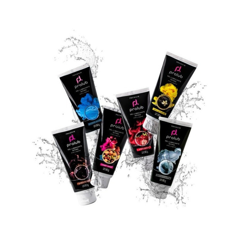 Gel Lubricante a base de agua – vaginal/anal con sabores