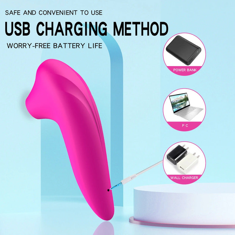 Mara – succionador de clítoris con vibración USB 6 modos