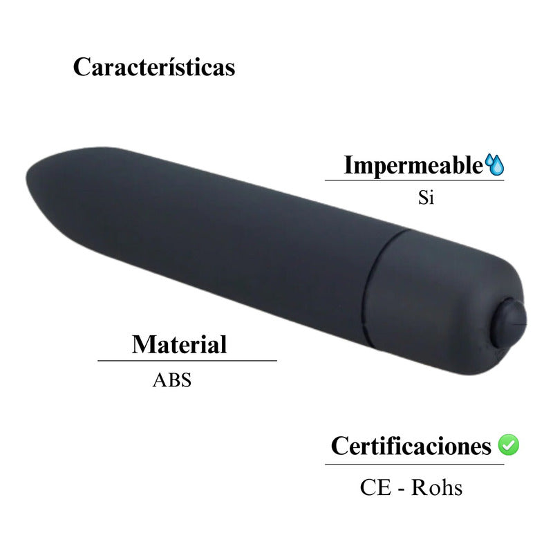 Martina - vibrador consolador bala multivelocidad