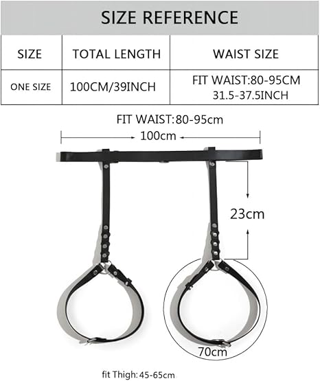 Arnés bondage de cuero premium, resistente y elegante