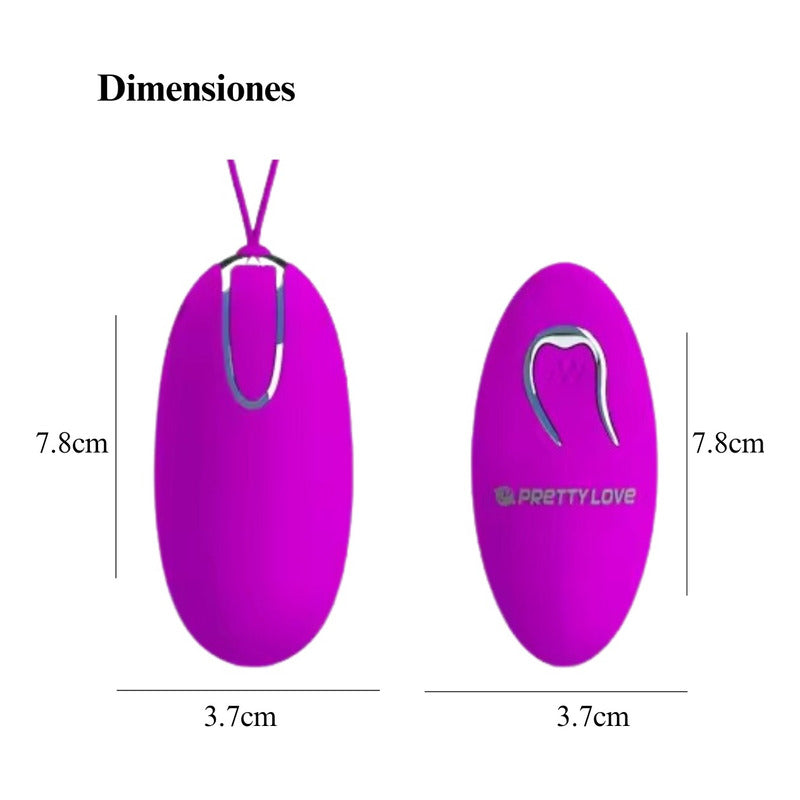 Mini vibrador ergonómico e hipoalergénico
