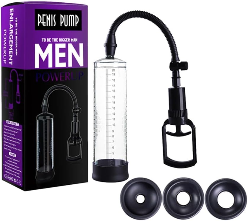 Bomba Magnus con 3 fundas de silicona extra suave