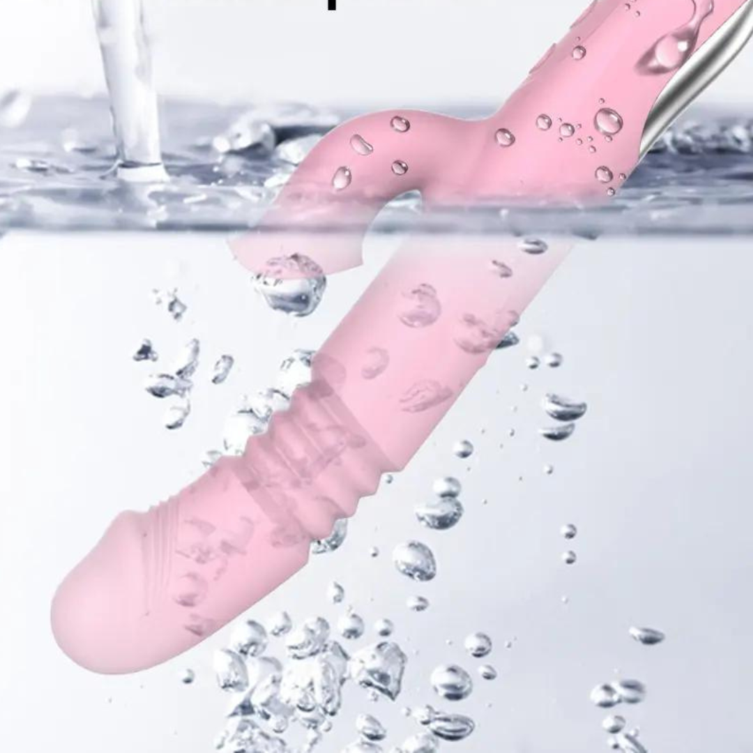 Medea vibrador 3 en 1 con efecto calor y 10 niveles de vibración