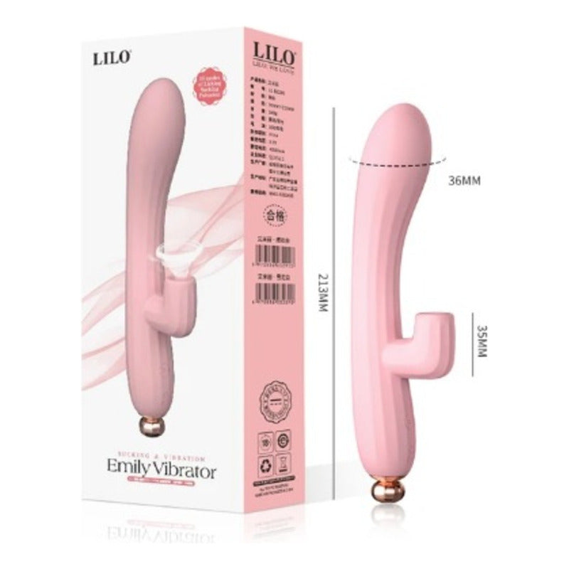 Heaven succionador rosado 10 modos de placer Vibra Uruguay