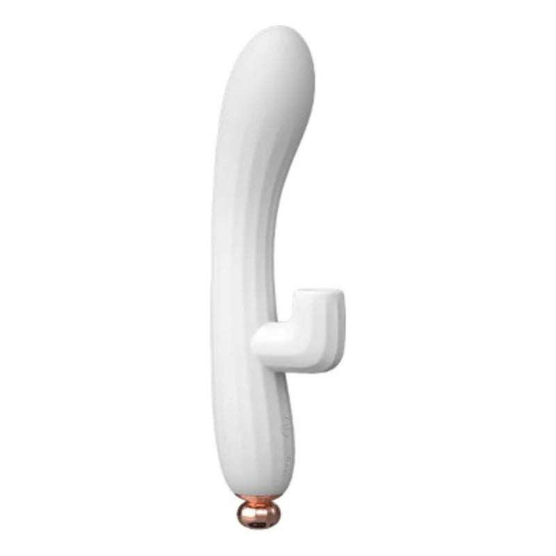 Heaven succionador recargable USB 2 en 1 blanco y rosado