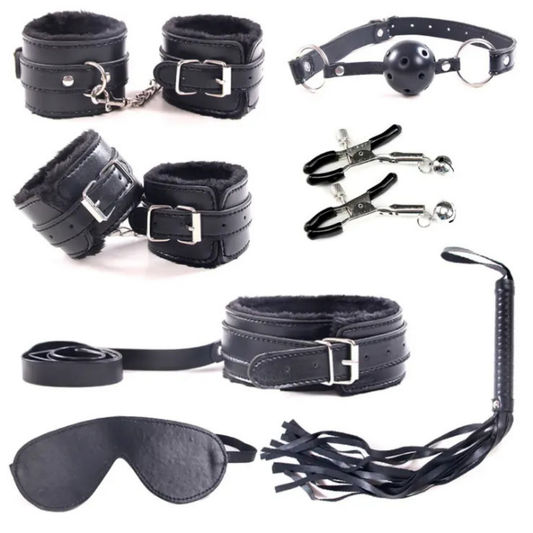Kit BDSM Anastasia 7 piezas Vibra Uruguay