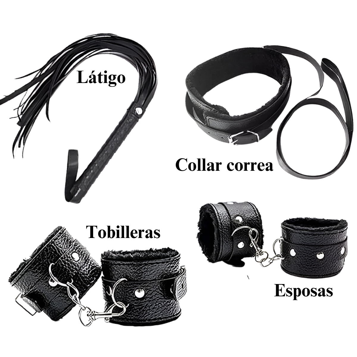 Látigo y accesorios bondage Anastasia