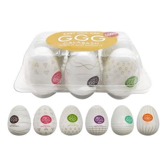 Kiwis – pack de 6 huevos masturbadores masculinos Vibra Uruguay