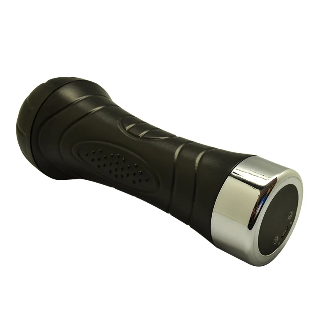 Masturbador masculino con 12 modos de vibración y carga USB – Vibra Uruguay