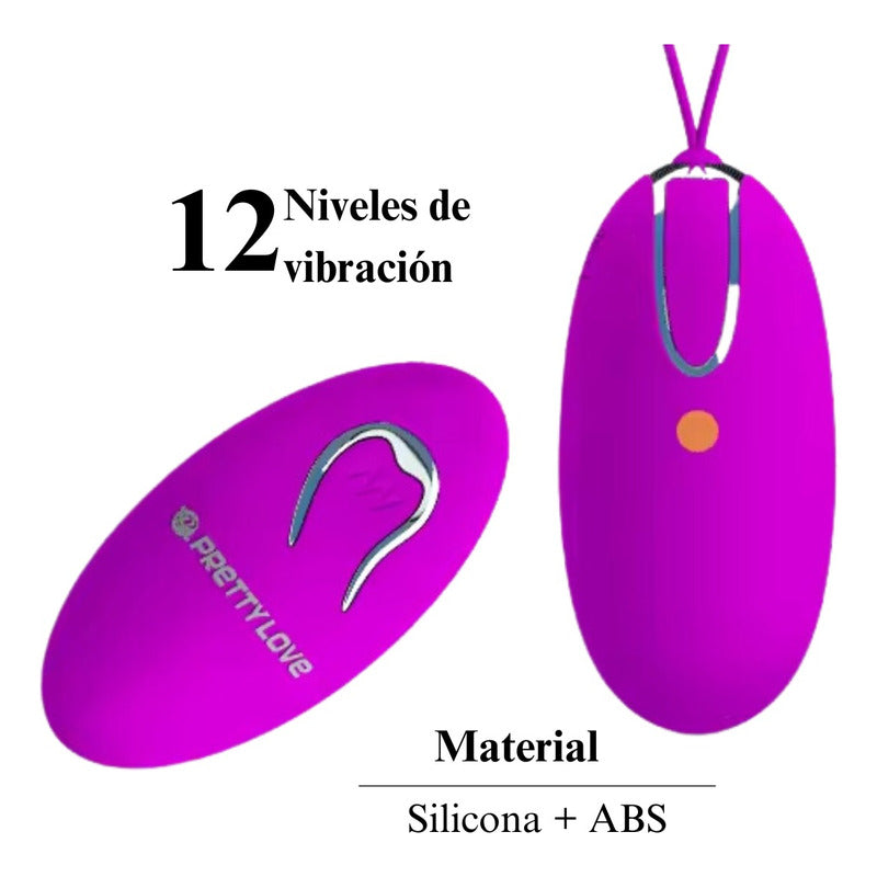 Bala vibradora con control remoto para mujeres