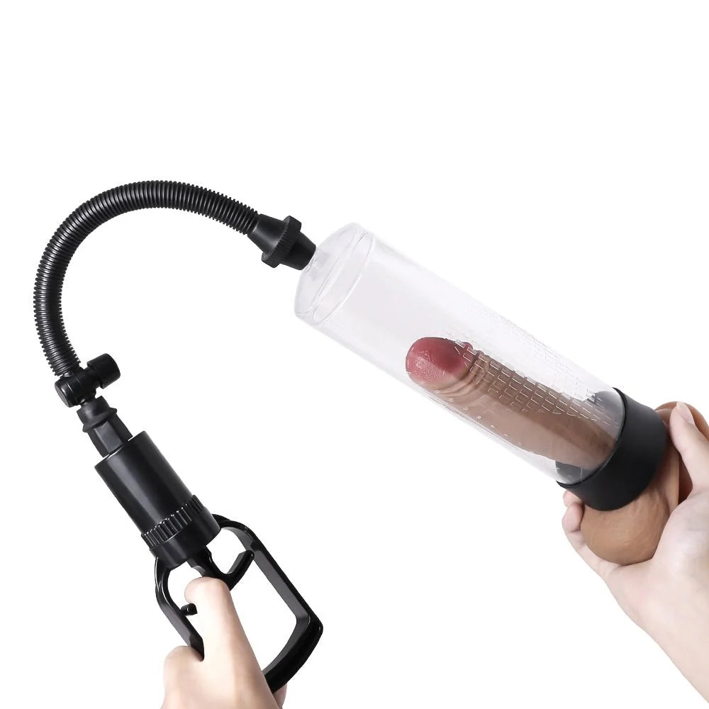 Magnus – Bomba Manual de Succión con 3 Fundas de Silicona