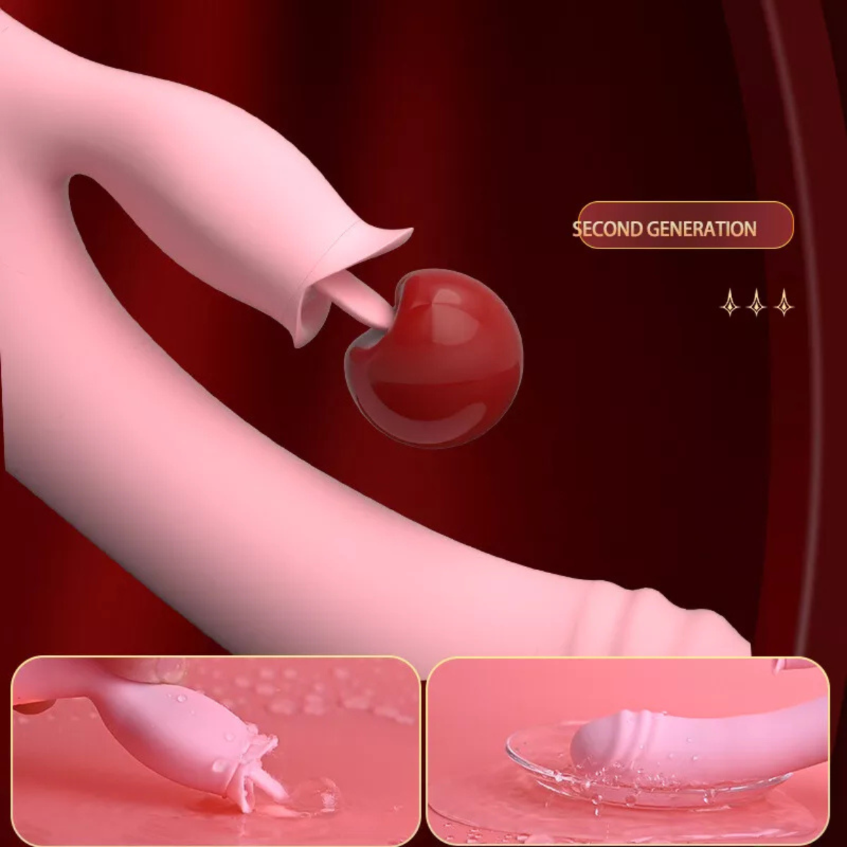 Vibrador Rosalía Vibra Uruguay con diseño ergonómico y cálido
