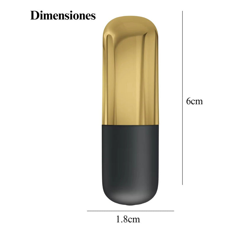 Vibrador bullet 12 velocidades de silicona médica