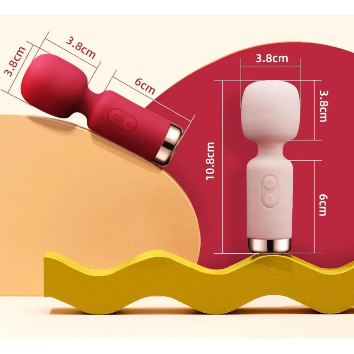 Vibrador pequeño resistente al agua para clítoris marca Vibra