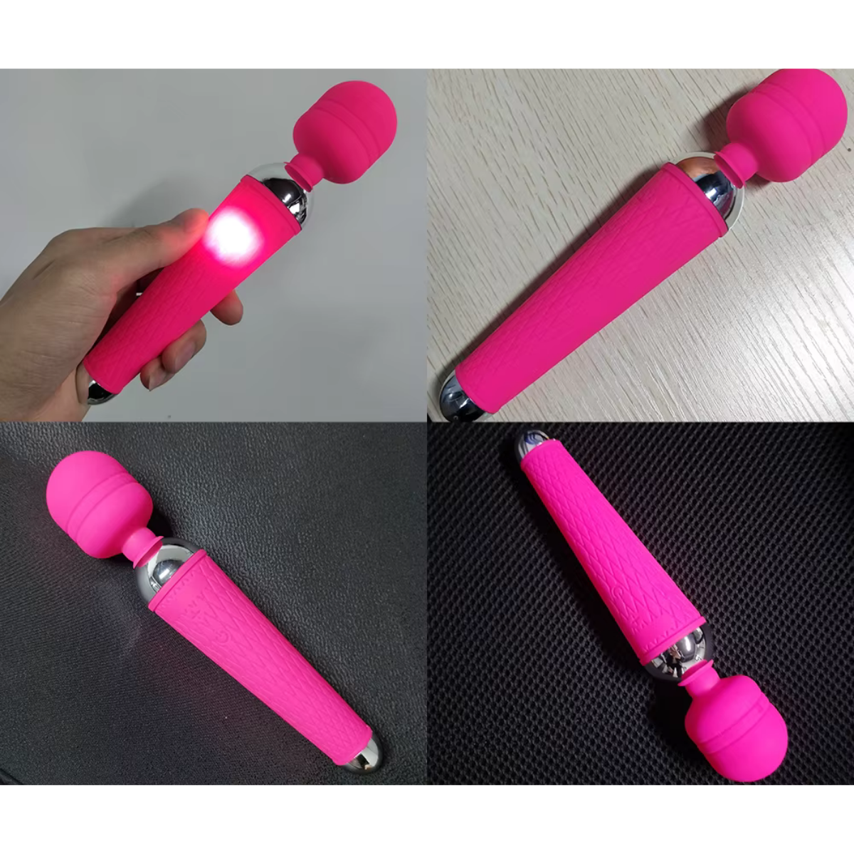 Vibrador ergonómico Mike con agarre cómodo y diseño flexible