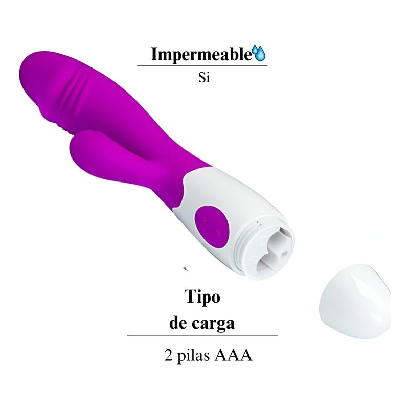 Elegí tu aliado favorito: vibrador femenino multivelocidad para clítoris y punto G.