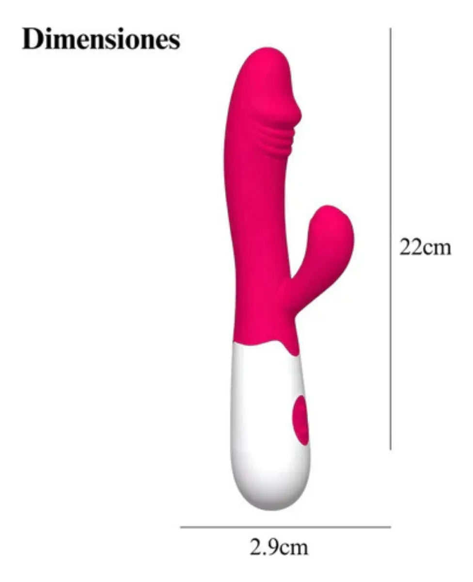 Zoe vibrador para clítoris y punto G