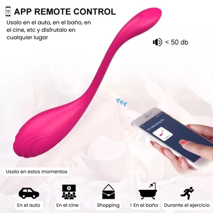 Vibrador Estimulador de Clítoris con App – 12 Modos | Recargable