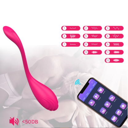 Vibrador Estimulador de Clítoris con App – 12 Modos | Recargable
