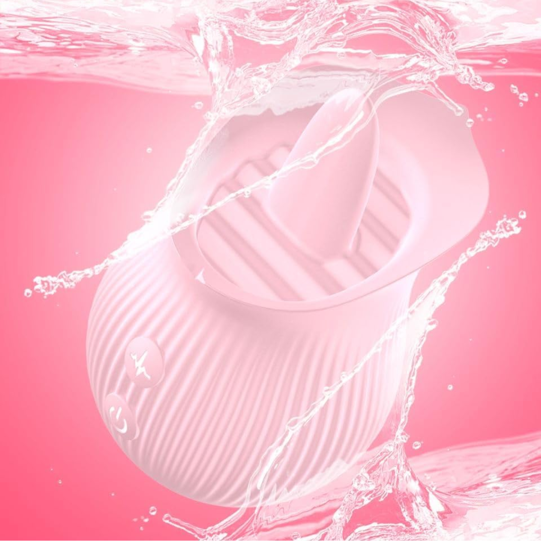 Rose - estimulador clítoris lengua multivelocidad