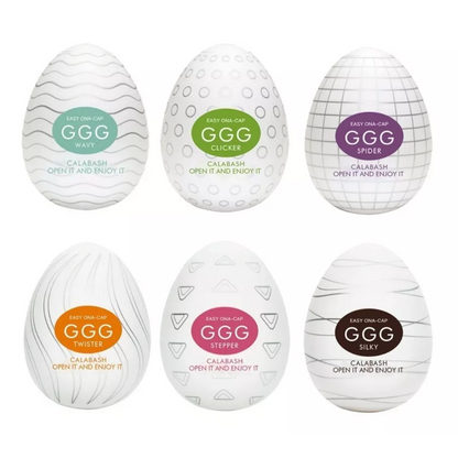 Huevo Masturbador - pack 6 huevos masturbadores masculinos