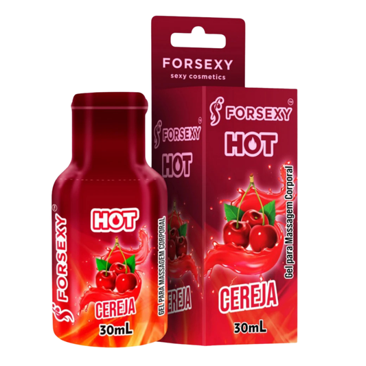 Cereza - Gel para Masajes Efecto Caliente