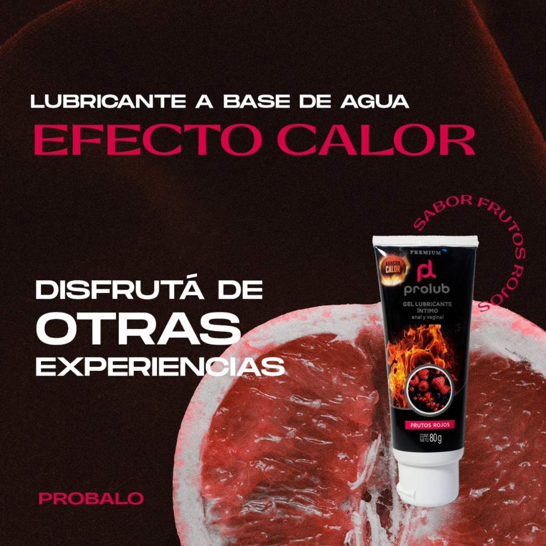 Gel Lubricante Calor - lubricante agua vaginal anal efecto calor