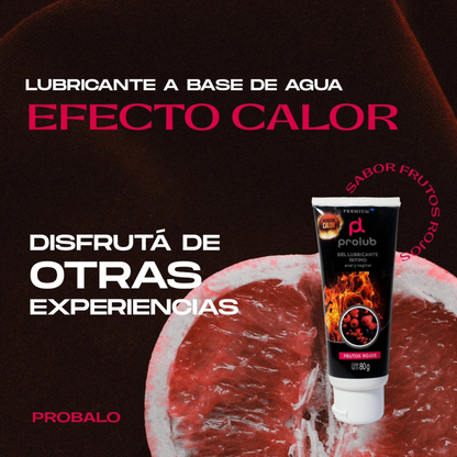 Gel Lubricante Calor - lubricante agua vaginal anal efecto calor