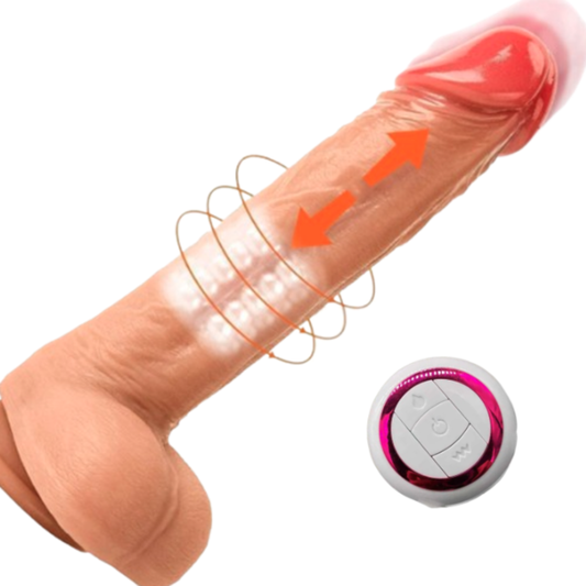 Noah – Vibrador Realista de Silicona con Ventosa (22 cm)