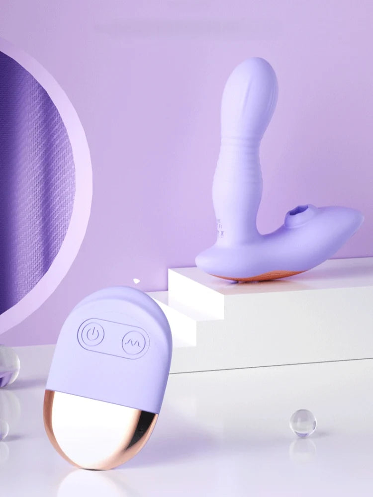 Succionador Vibrador Soft con Control Remoto