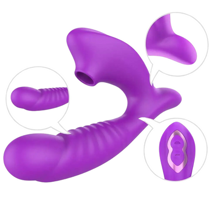 Aura - succionador vibrador multivelocidad