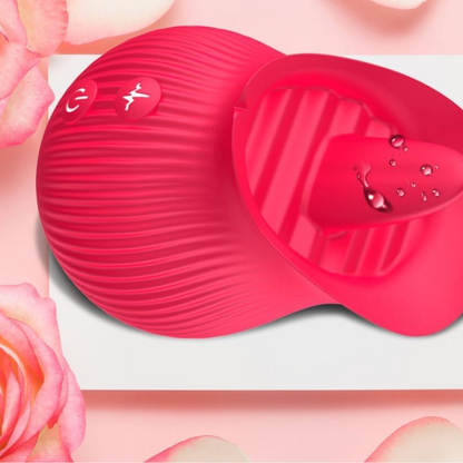 Rose - estimulador clítoris lengua multivelocidad