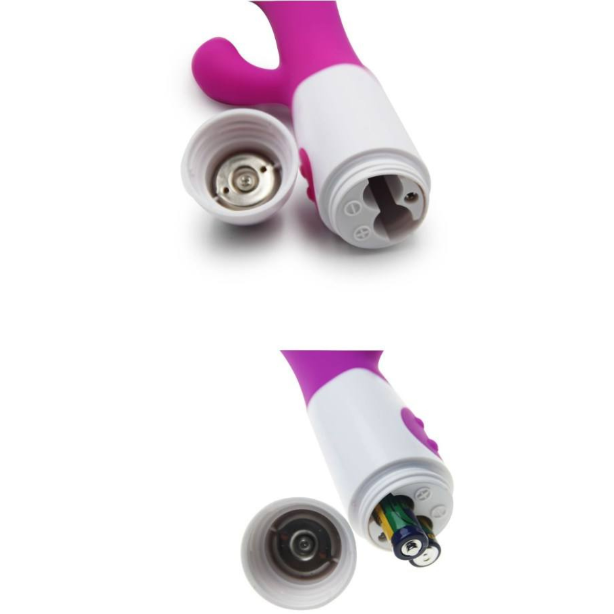 Tini - Vibrador Conejo 2 en 1 con Doble Estimulación – A Pilas | 19,3 cm