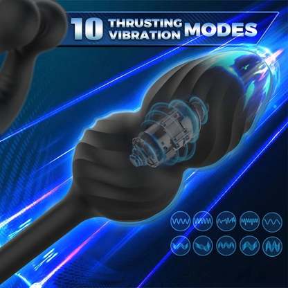 Prya - Anillo Vibrador con Próstata y App