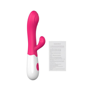 Tini - Vibrador Conejo 2 en 1 con Doble Estimulación – A Pilas | 19,3 cm