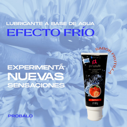 Gel Lubricante Frío - lubricante agua vaginal anal efecto frío