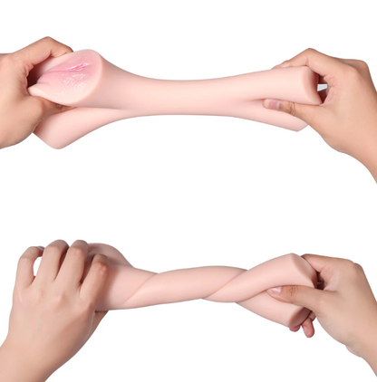 Masturbador Masculino Realista Vaginal Ajustado Labios Suaves