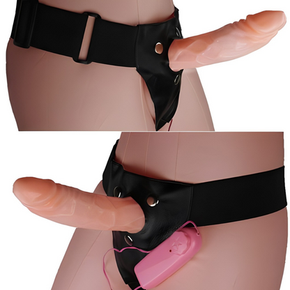 Apolo - arnés cinto con vibrador 18cm
