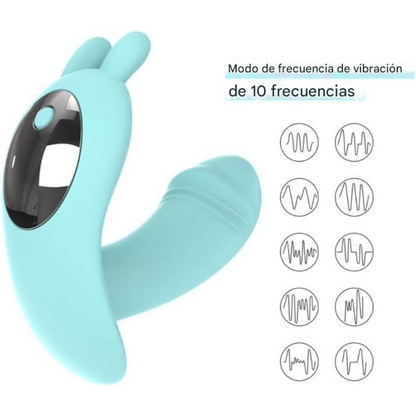 Sam - Vibrador Rabbit Recargable 10 Vibraciones USB